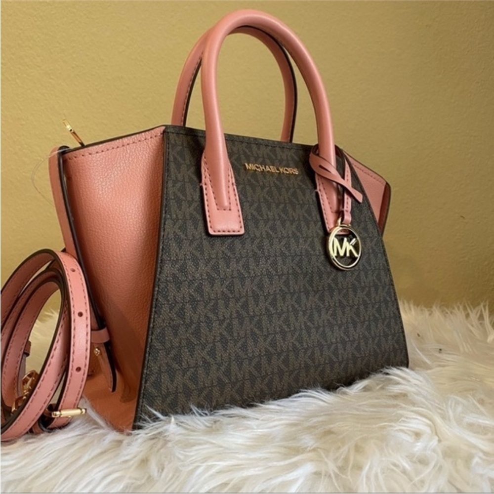 Michael Kors Avril small satchel bag - Picture 4 of 15